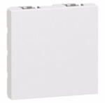 Legrand 77071 Program Mosaic vakfedél 2m, fehér (077071)