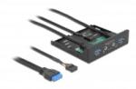 Delock 3.5' USB 3.2 Gen1 front panel 2xUSB-A + HD-Audio (64150)