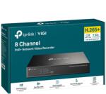 TP-Link VIGI NVR1008H-8P hálózati képrögzítő (NVR) Fekete (VIGI NVR1008H-8P)
