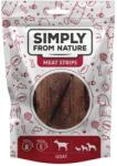 Simply from Nature Meat Strips Recompense pentru caine, cu carne de capra 80 g