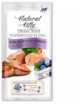 Natural Kitty Folyékony Jutalomfalat Tonhal Lazaccal és Áfonyával 4x12g - grandopet