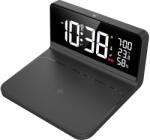 Solight Solight CA06 - LED Ébresztőóra LCD kijelzővel és Vezeték nélküli töltés Qi LED/10W/230V SL1553 (SL1553)