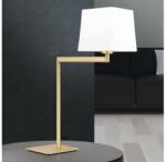 ORION LA 4-1209/1 - Asztali lámpa CARLTON 1xE27/40W/230V fehér/arany LA 4-1209/1 MS-matt (OR0113)