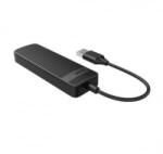 ORICO 4 Portos USB 2.0 Hub fekete (ORICO-FL02-BK)