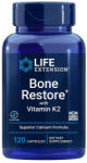 Life Extension Bone Restore with Vitamin K2 - Csontok Egészsége (120 Kapszula) - hu