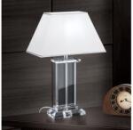 ORION LA 4-1202 - Kristály asztali lámpa VERONIQUE 1xE27/60W/230V fehér/átlátszó LA 4-1202 chrom (OR0064)