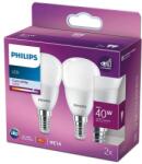Philips KÉSZLET 2x LED Izzó Philips P45 E14/5W/230V 4000K 8719514310155 (P6334)