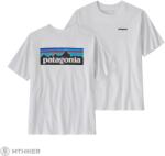 Patagonia P-6 Logo Responsibili-Tee póló, fehér (S)