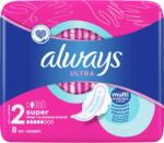 Always Ultra Super (2-es méret) Szárnyas Egészségügyi Betét, 8 Db