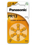 Panasonic 1.4V PR13L/6LB Cink-levegő hallókészülék elem (6db / csomag) (PR-13(48)/6LB) (PR-13(48)/6LB) - aqua