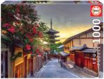 Educa Puzzle Yasaka Pagoda Kyoto Japan Educa 1000 piese și lipici Fix puzzle de la 11 ani (EDU17969) Puzzle