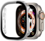 DUX DUCIS tok HAMO üvegfóliával Apple Watch Ultra / Ultra 2 49 mm ezüst