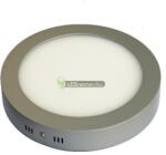  SNOW LED 18W=140W kerek matt ezüst mennyezeti lámpa, melegfehér 3évGar