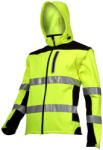LAHTI PRO Lahti - Softshell Láthatósági Kabát - Levehető Ujj - 2XL