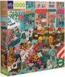 eeBoo Puzzle 1000pcs English Green Market (epztegm)