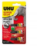 UHU Pill glue UHU Super Glue Mini 1 gr 3 buc/blister 1100045420 (1100045420)