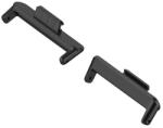 gigapack Óraszíj csatlakozó adapter (egyedi méret, 1 pár, átalakító, fém, 20mm) FEKETE GP-158562 (GP-158562)