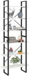 vidaXL PolcMax - Fehér Fenyőfa Polcrendszer - 6 Polc - 80x30x210 cm (806543)