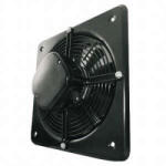  Woks 200 Faliventilátor, négyszögletes, fekete, 850m3/h, axiális ECO Silver (007-9218)