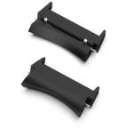 gigapack Óraszíj csatlakozó adapter (egyedi méret, 1 pár, átalakító, fém, 20mm) FEKETE GP-128463 (GP-128463)