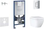 GROHE Rapid SLX - Set de instalare încastrată, toaletă și capac, clapetă Skate Cosmopolitan S, Rimless, softclose 39603SET-KX (39603SET-KX)
