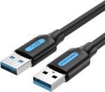 Vention USB-A 3.0/M - USB-A 3.0/M, 2m, (PVC, fekete), kábel