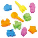 Addo Играчки за пясък - комплект формички, 10 бр (322-17125)