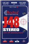 Radial J48 Stereo fantom táplált aktív DI-box
