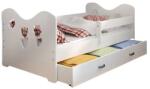  Mickey Fenyő Gyerekágy - 80x160 cm - Fehér - pepita - 55 290 Ft