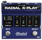 Radial 4-Play 4 csatornás aktív DI-box