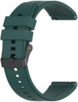 Techsuit Curea pentru Samsung Galaxy Watch4 40mm Techsuit Watchband 20mm W026 Dark Green (5949419079465)