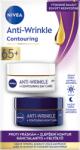 Nivea Anti-Wrinkle Contouring nappali arckrém + éjszakai arckrém 65+ 2 x 50 ml