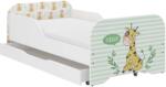  MIKI gyerekágy 160x80cm ajándék matraccal, ágyneműtartó nélkül - zsiráf