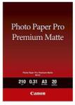 Compatible Hârtie foto Canon premium mată, PM-101, hârtie foto, mată, 8657B006, albă, A3, 210 g/m2, 20 buc, jet de cerneală