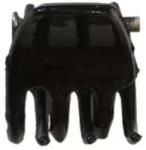  Hair Power Hajcsat - Fekete - 1 cm (HCS213)