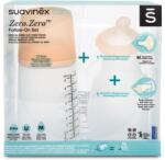 Suavinex Set biberon anticolici 270ml, tetina si saculet din silicon, Suavinex