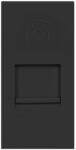 ORNO RJ11 beépíthető telefon aljzat fekete (OR-GM-9010-B-RJ11)