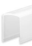 Isoled Alumínium profil fedél, opál/szatinált RAIL/BORDERLESS (FLAT) profilhoz (ISO112869)
