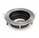 V-TAC Deep- mélyített beépíthető spot lámpatest kör szálcsiszolt króm (12762)