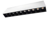 ELMARK Felületi lineáris lámpa EL-14 20W 4000K, WH & BL (92EL142040-WHBK)