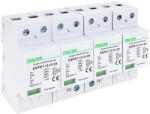 Tracon T1+T2+T3 AC típusú túlfeszültség levezető, egybeépített 4P 25kA 275V (ESPD1-2-3-25-4P)