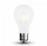 V-TAC LED lámpa Loft filament E27 Meleg fehér, (8W/300°) Körte (14712)
