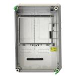 Csatári-Plast CSATÁRI PLAST PVT 3045 FM-CS 1/3 fázisú villanyóra szekrény 63A csoportos mérés modul, felületre szerelt kivitelben (CSP21-T108)