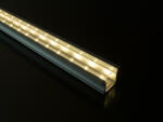 Alu-LED Alumínium profil Led szalaghoz Recessed-2, átlátszó búrával (14462)
