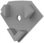 Isoled Csempeprofil fúrt végfedél ISO113817-es profilhoz (ISO114956)
