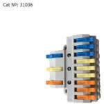 Elmark Vezetékösszekötő 3/9 be-ki karos nyitható Elmark (31036)