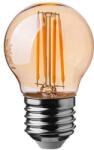 V-TAC E27 LED izzó filament 4W Kisgömb - extra meleg fehér (13982)