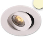 IsoLED LED lámpa süllyesztett billenthető szpot 24V 3W 300Lm 3000K fehér MiniAmp csatlakozóval (ISO114470)