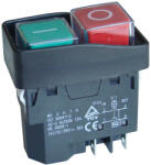 TRACON Biztonsági kapcsoló relével bepattintható, fekete kerettel 4PIN (SSTM-03)