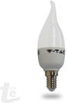 V-TAC Led gyertya láng 4W E-14 meleg fehér (12981)